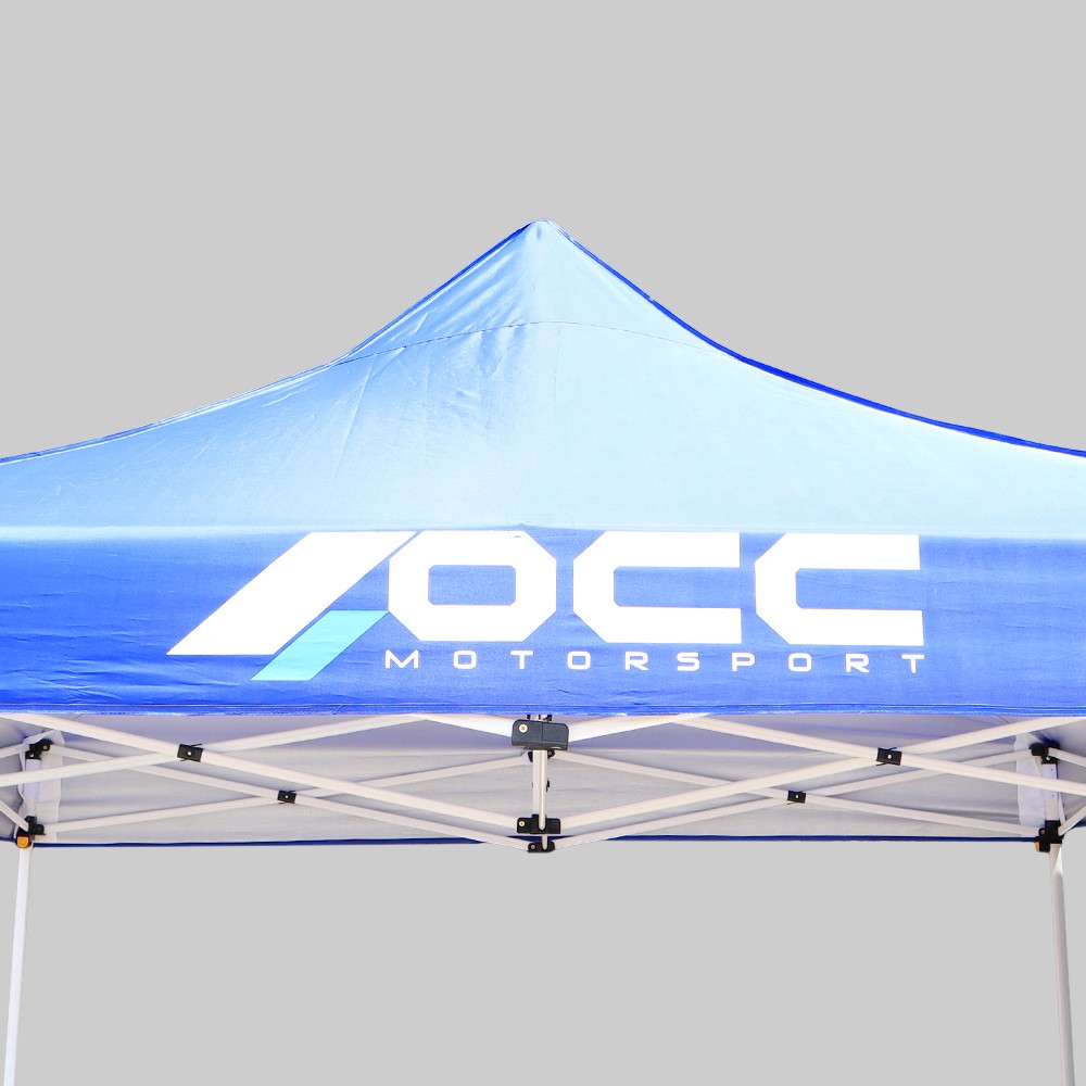 CARPA RACING 3X6M ACERO INOX AZUL 40MM 420 OXFORD - Imagen 2