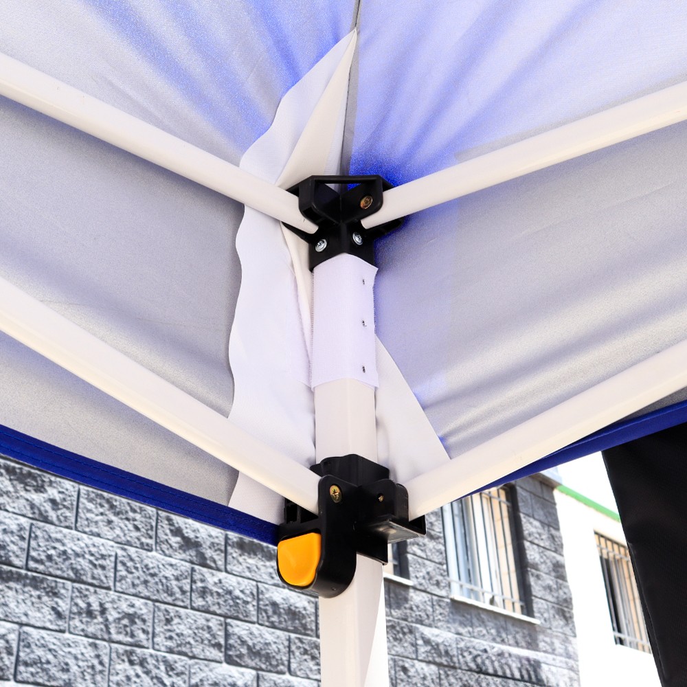 CARPA RACING 3X6M ACERO INOX AZUL 40MM 420 OXFORD - Imagen 3