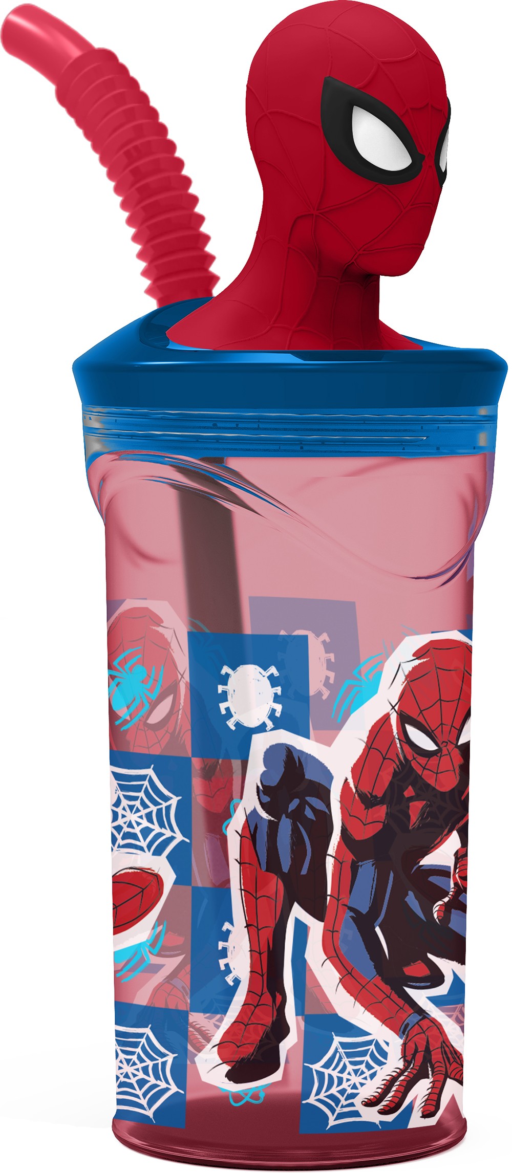 FIGURA 3D VASO 360ML SPIDERMAN