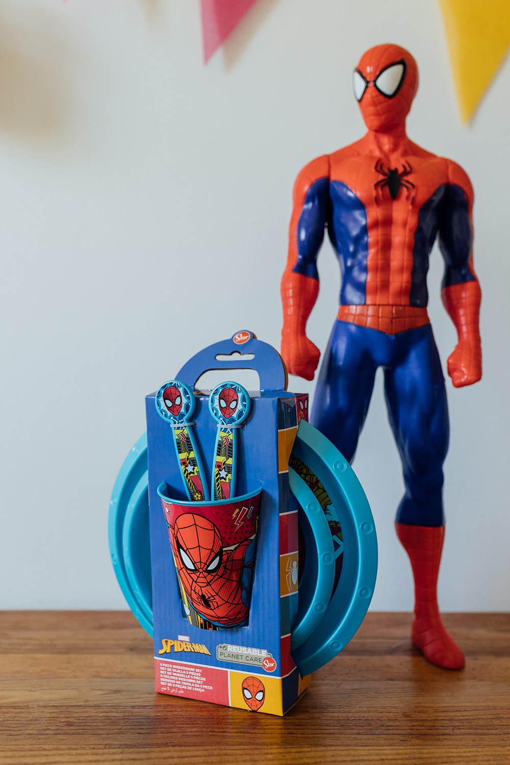 SET FÁCIL DE 5 PIEZAS EN CAJA DE REGALO SPIDERMAN - Imagen 2