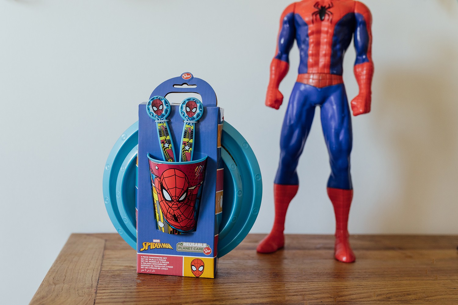 SET FÁCIL DE 5 PIEZAS EN CAJA DE REGALO SPIDERMAN - Imagen 3