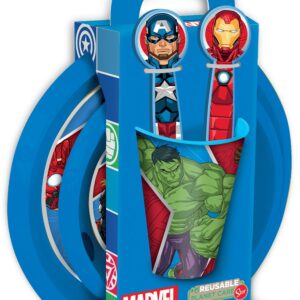 SET FÁCIL DE 5 PCS EN CAJA DE REGALO VENGADORES