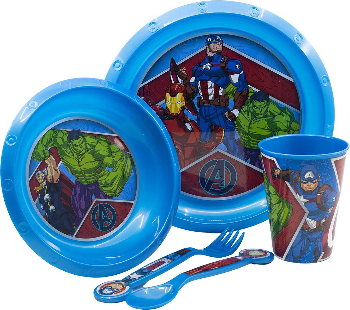 SET FÁCIL DE 5 PCS EN CAJA DE REGALO VENGADORES - Imagen 2