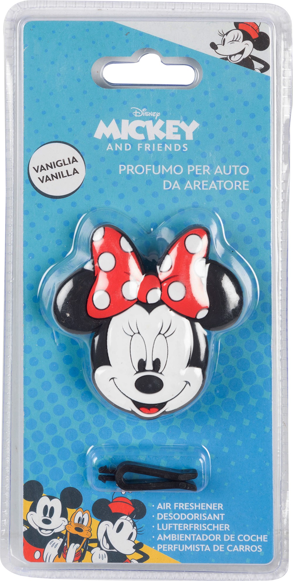 AMBIENTADOR PARA COCHE 3D MINNIE VAINILLA - Imagen 4