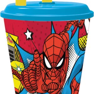 VASO EASY SPORT 430ML SPIDERMAN