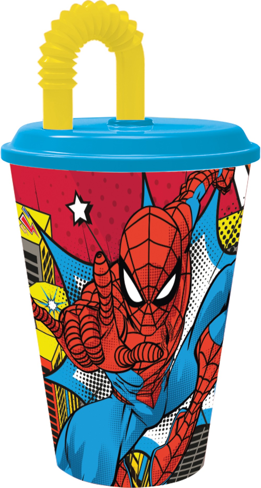 VASO EASY SPORT 430ML SPIDERMAN