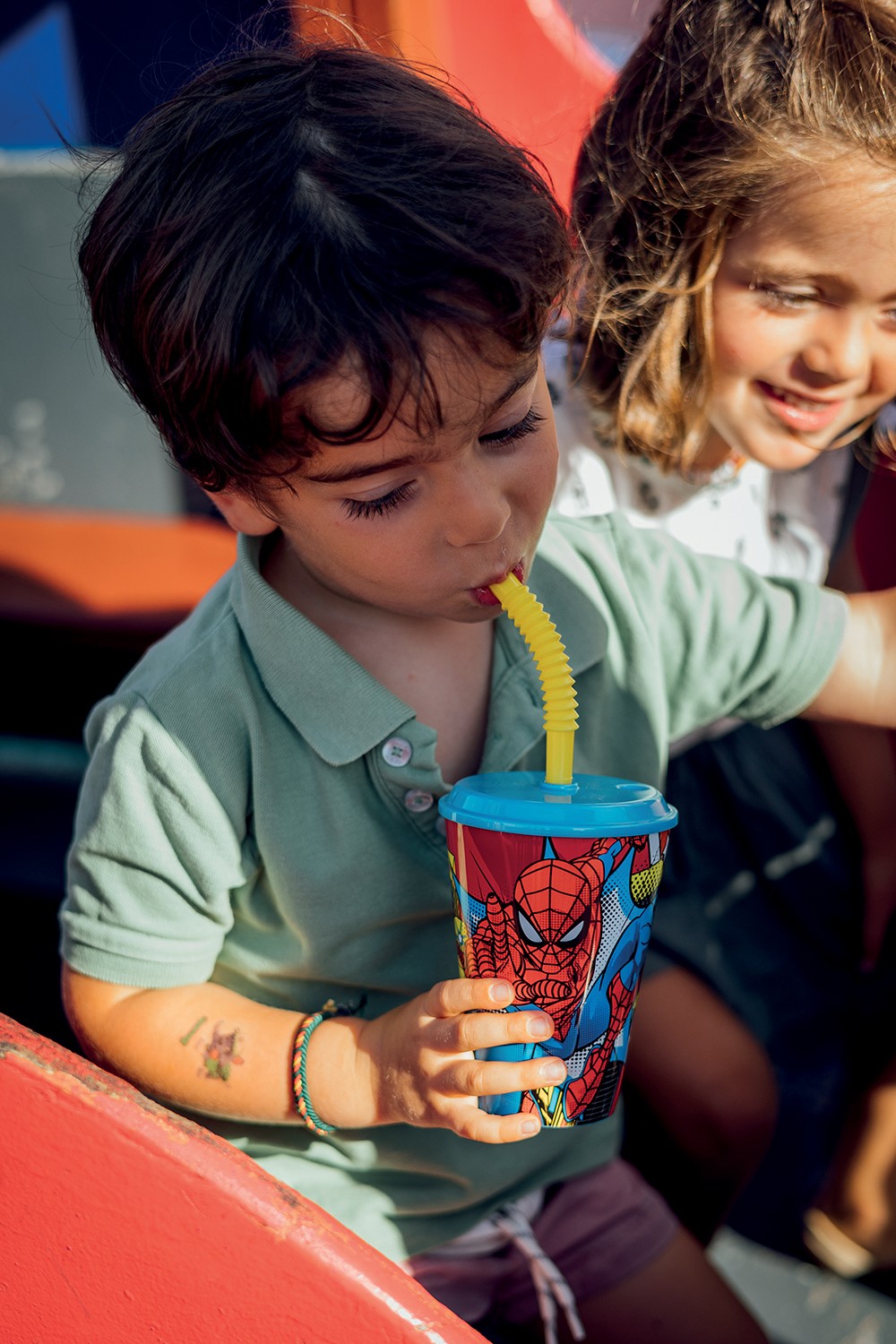 VASO EASY SPORT 430ML SPIDERMAN - Imagen 2