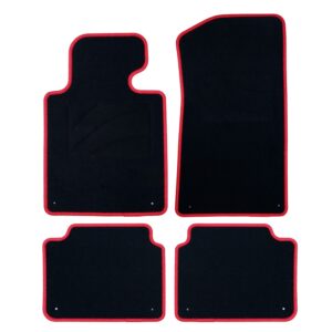 ALFOMBRA A MEDIDA OCC DESIGN BMW E46 CABRIO (2000-2007) 5 PZ ROJO