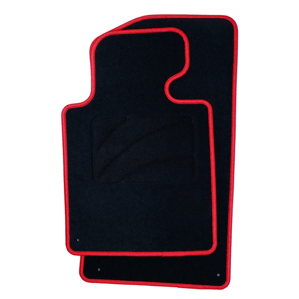 ALFOMBRA A MEDIDA OCC DESIGN BMW E46 CABRIO (2000-2007) 5 PZ ROJO - Imagen 2