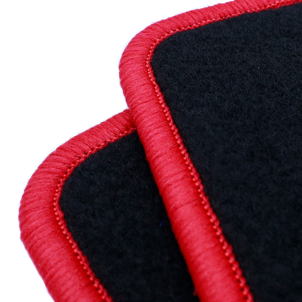 ALFOMBRA A MEDIDA OCC DESIGN BMW E46 CABRIO (2000-2007) 5 PZ ROJO - Imagen 5