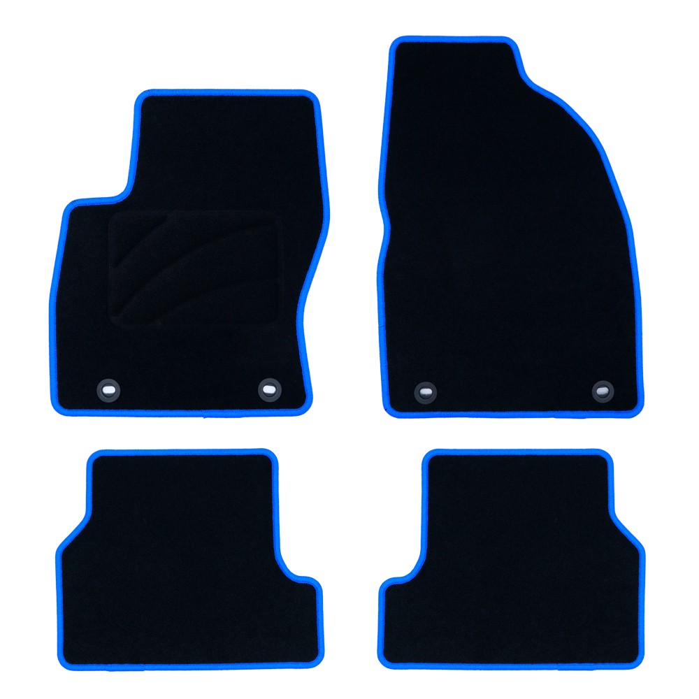 ALFOMBRA A MEDIDA OCC DESIGN FORD FOCUS II (2004-2011) 5 PZ AZUL