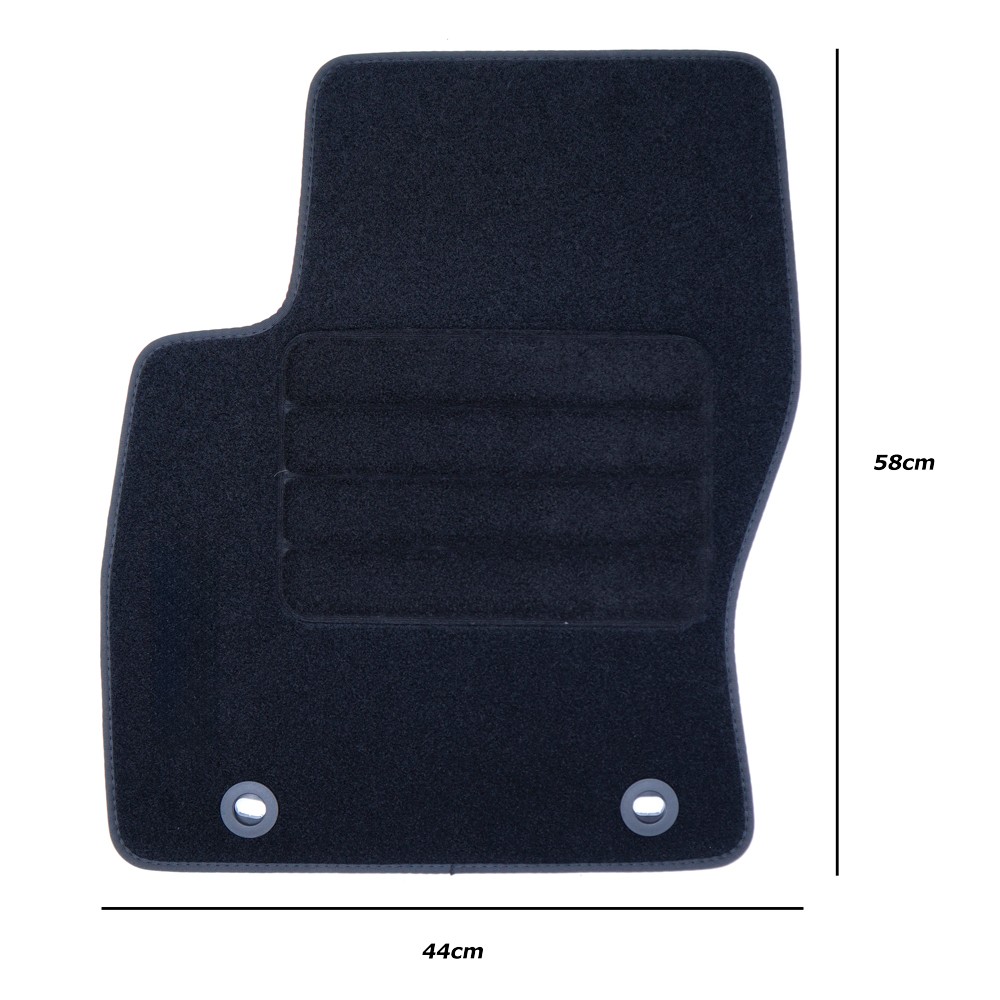 ALFOMBRA A MEDIDA OCC DESIGN FORD FOCUS II (2004-2011) 5 PZ AZUL - Imagen 6
