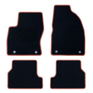 ALFOMBRA A MEDIDA OCC DESIGN FORD FOCUS II (2004-2011) 5 PZ NARANJA