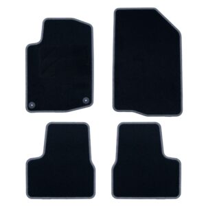 ALFOMBRA A MEDIDA OCC DESIGN PEUGEOT 208 (2012-2019) 5 PZ GRIS OSCURO