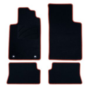 ALFOMBRA A MEDIDA OCC DESIGN RENAULT MEGANE I CABRIO (1997-2003) 5 PZ NARANJA
