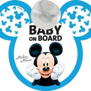 BEBÉ A BORDO MICKEY
