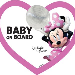 BEBÉ A BORDO MINNIE