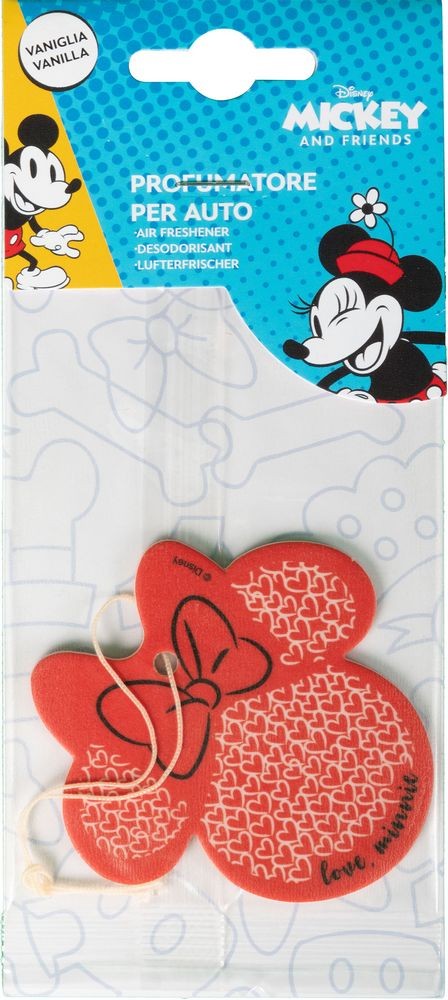 AMBIENTADOR PARA COCHE DISNEY MINNIE - vainilla - Imagen 2
