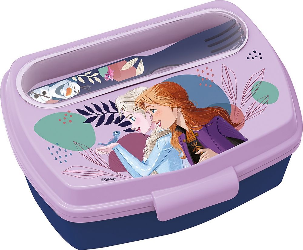 DIVERTIDA SANDWICHERA CON CUBIERTOS FROZEN