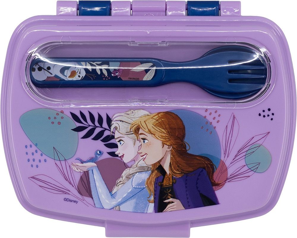 DIVERTIDA SANDWICHERA CON CUBIERTOS FROZEN - Imagen 3