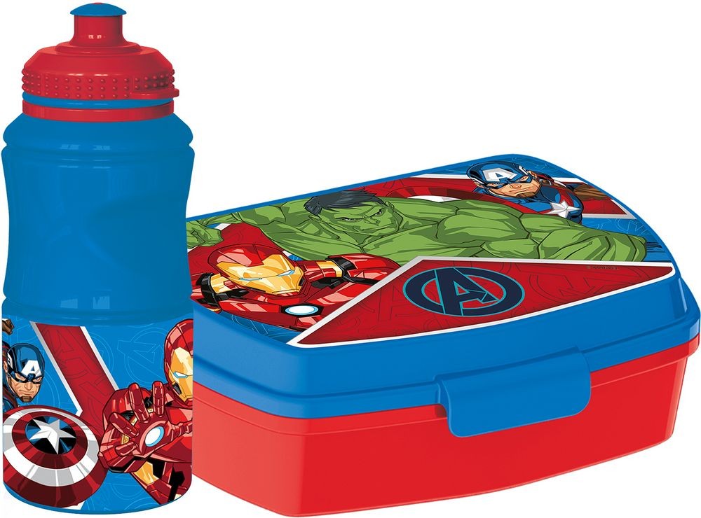 CAJA REGALO (BOT.EASY SPORT+FUNNY SAND. BOX) AVENGER