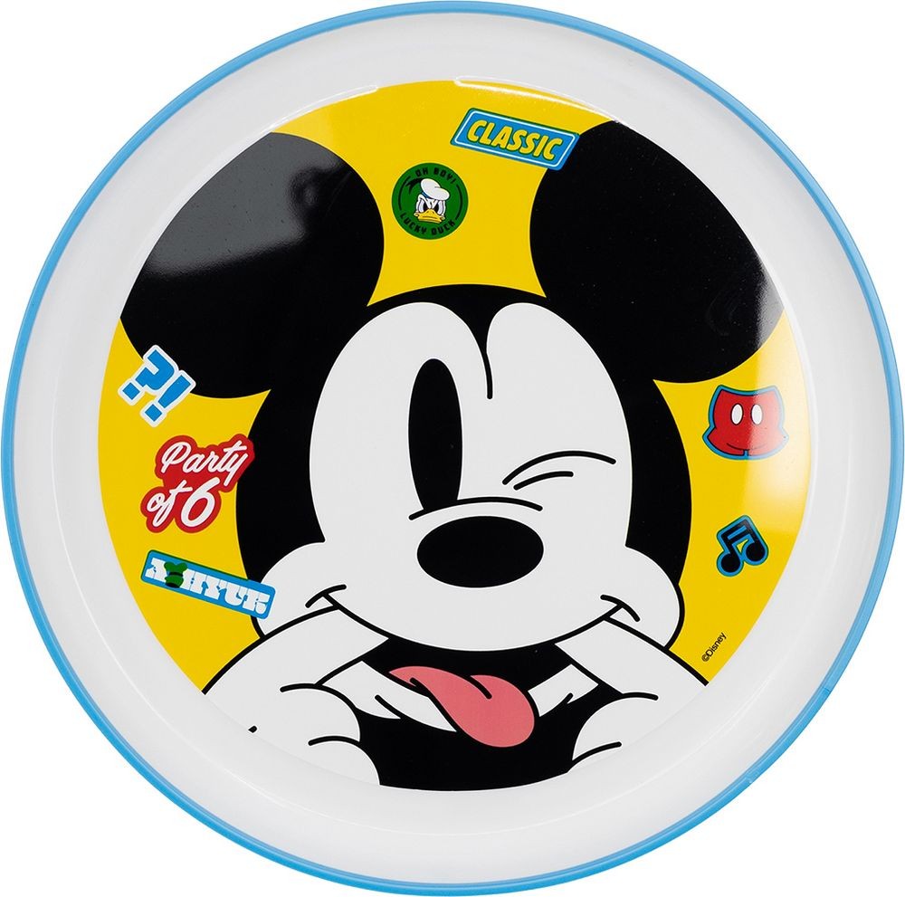 PLATO ANTIDESLIZANTE BICOLOR PREMIUM MICKEY - Imagen 3