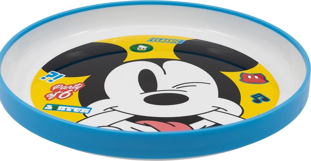 PLATO ANTIDESLIZANTE BICOLOR PREMIUM MICKEY - Imagen 4
