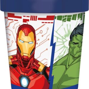 VASO PREMIUM BICOLOR ANTIDESLIZANTE 260 ML VENGADORES