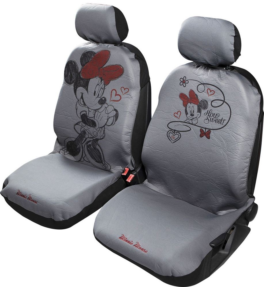 PAR FUNDAS ASIENTOS DELANTEROS MINNIE