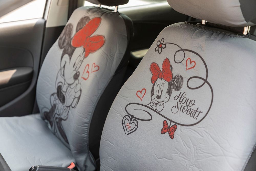 PAR FUNDAS ASIENTOS DELANTEROS MINNIE - Imagen 2