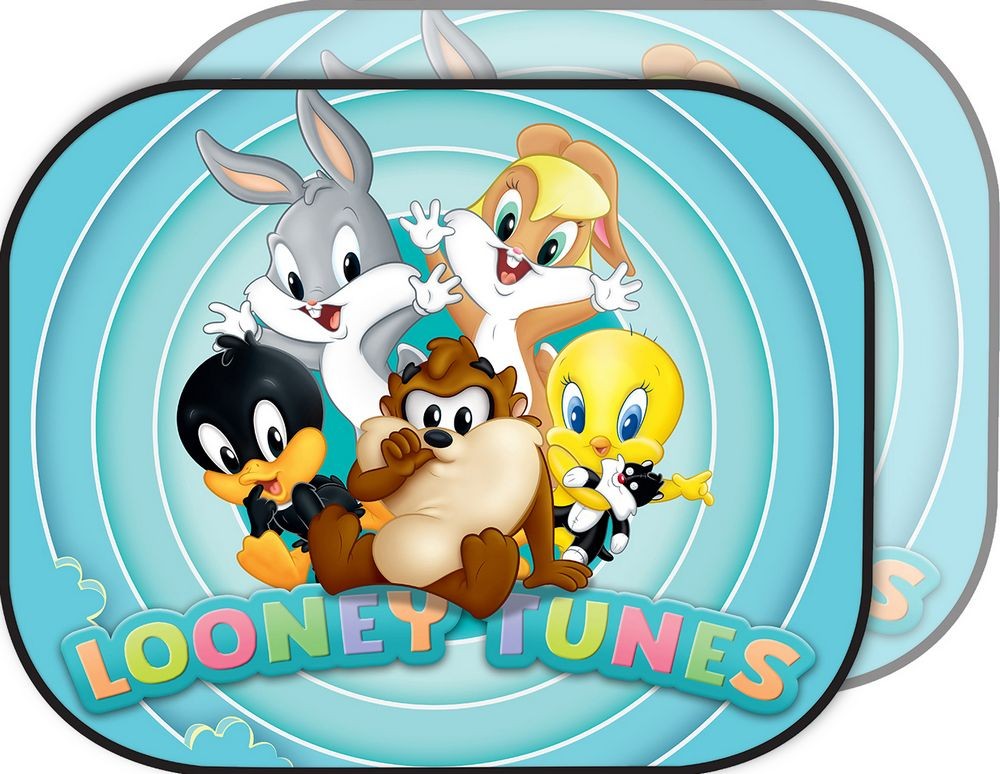 PAR PERSIANAS LATERALES LOONEY TUNES 44x35CM 2PZS