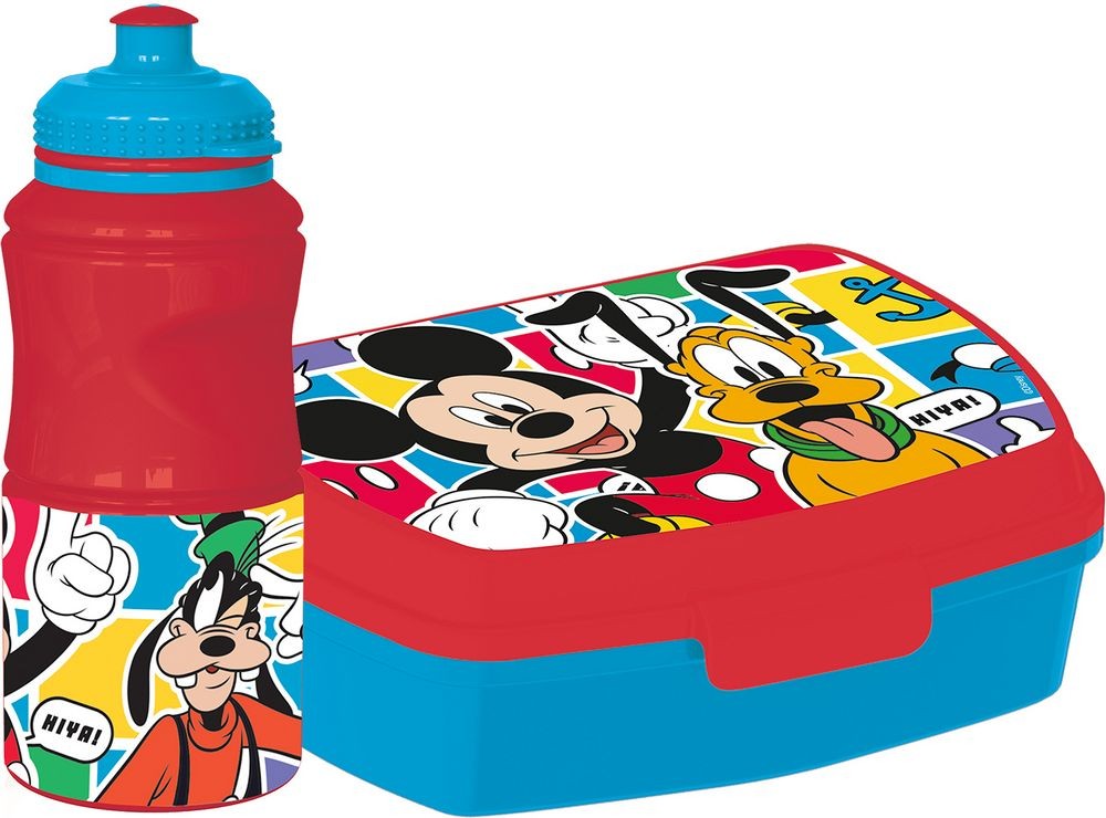 CAJA REGALO (BOT.EASY SPORT+FUNNY SAND. BOX) MICKEY