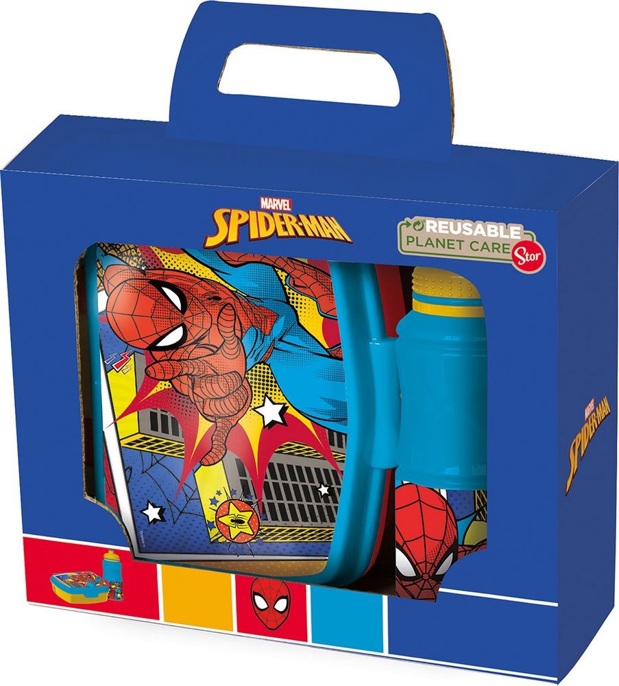 CAJA REGALO (BOT.EASY SPORT+FUNNY SAND. BOX) SPIDERMA - Imagen 2