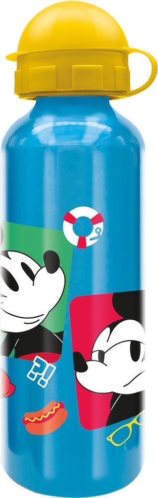 BOTELLA ALTA ALUMINIO 530ML MICKEY