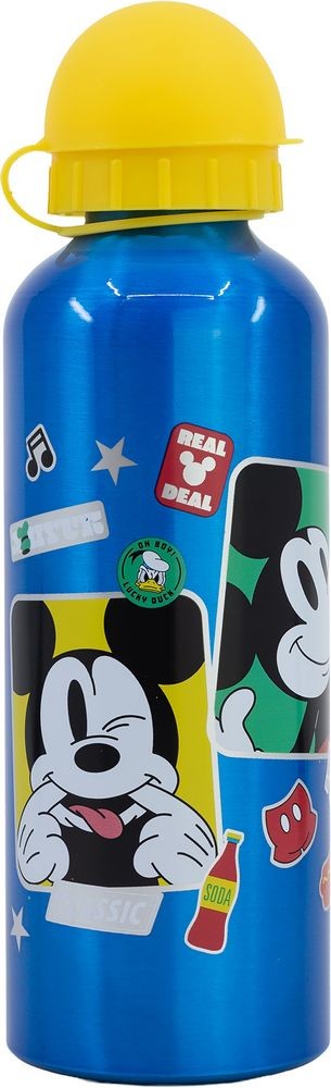 BOTELLA ALTA ALUMINIO 530ML MICKEY - Imagen 3