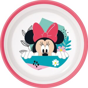 CUENCO PREMIUM BICOLOR ANTIDESLIZANTE MINNIE