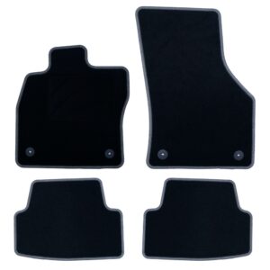 ALFOMBRA A MEDIDA OCC DESIGN VOLKSWAGEN GOLF VII (2012-2019) 5 PZ GRIS OSCURO