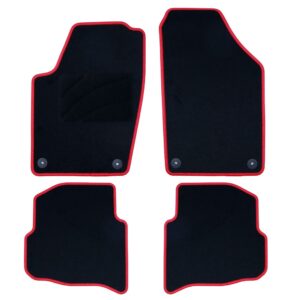 ALFOMBRA A MEDIDA OCC DESIGN VOLKSWAGEN POLO (2001-2009) 5 PZ ROJO
