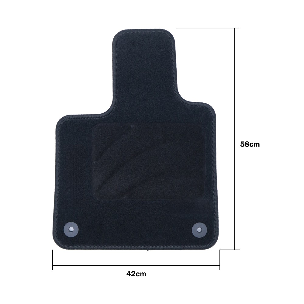 ALFOMBRA A MEDIDA FIAT 500 ELECTRICO 3+1 (DESDE 2020) 5PZ - Imagen 6