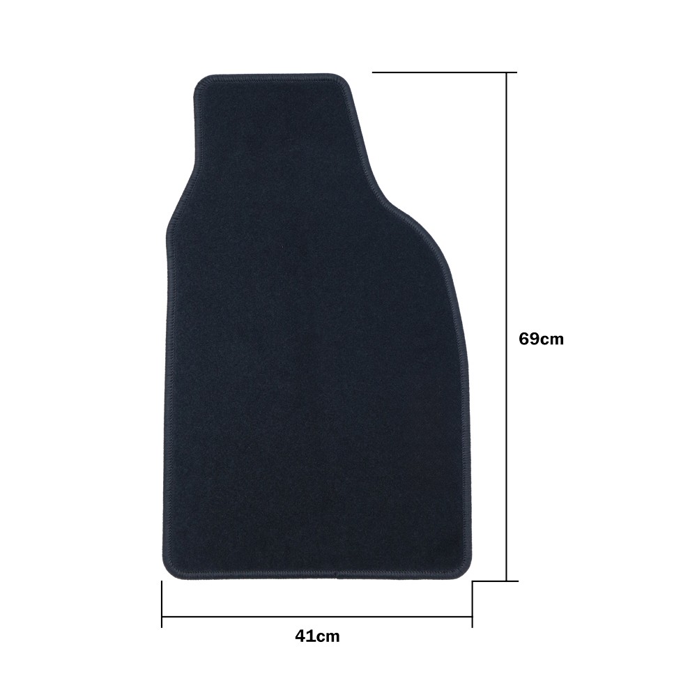 ALFOMBRA A MEDIDA FIAT 500 ELECTRICO 3+1 (DESDE 2020) 5PZ - Imagen 7