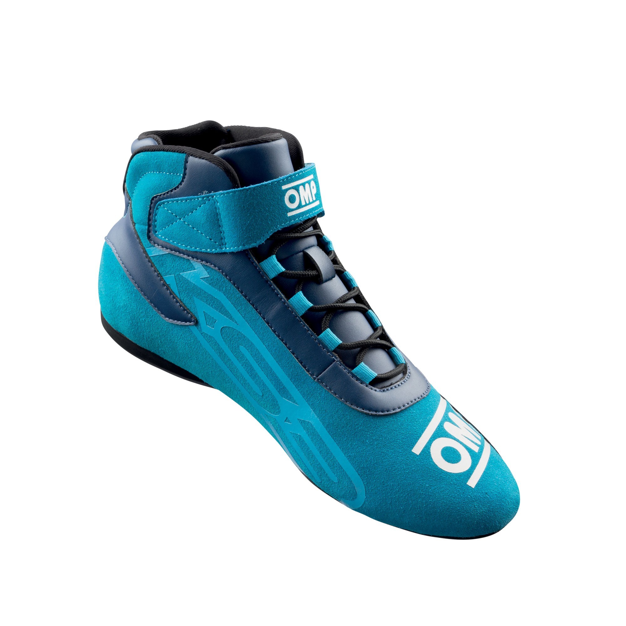 ZAPATILLAS OMP KART KS-3 AZUL MARINO / CIAN TALLA 32 - Imagen 2