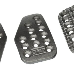 JUEGO DE 3 PEDALES OMP EN ALUMINIO