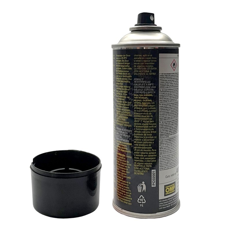 PINTURA DE PINZAS DE FRENO OMP NEGRO - Imagen 3