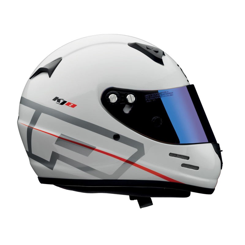 CASCO OMP KJ8 EVO CMR BLANCO CMR 2016 TALLA L - Imagen 5