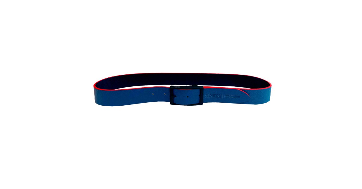 CINTURON SPARCO DE PIEL REVERSIBLE DISEÑO MARTINI-R 95CM - Imagen 4