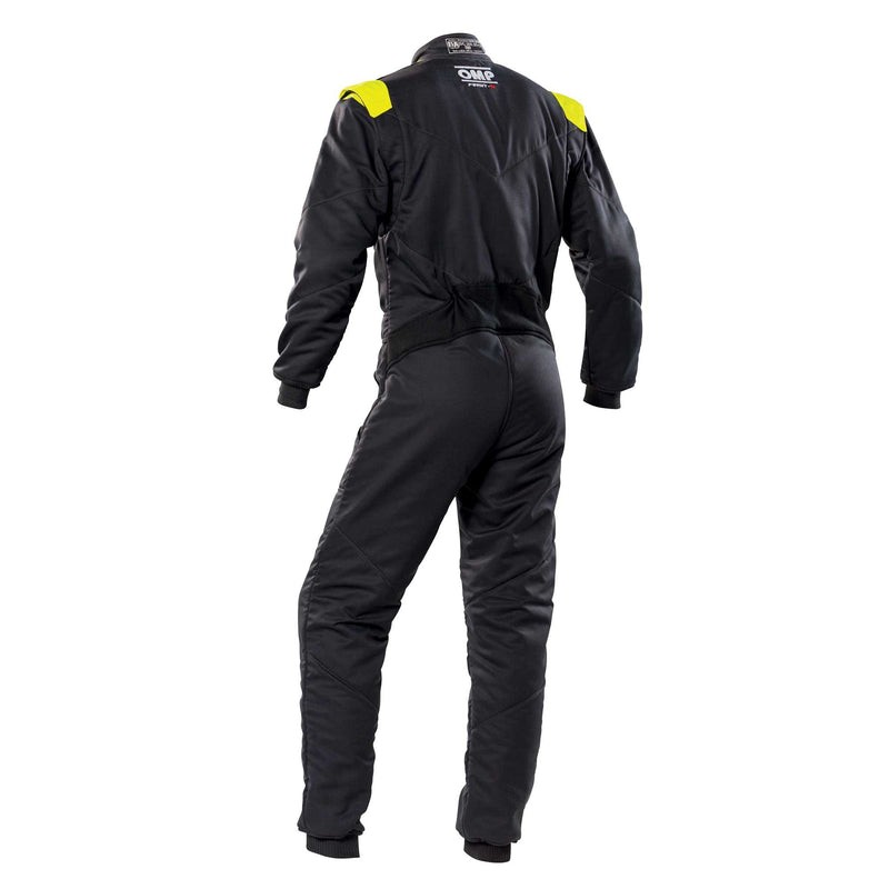 TRAJE DE CARRERAS FIRST-S FIA 8856-2018 ANTRACITA / AMARILLO FLUO TALLA 50 - Imagen 2
