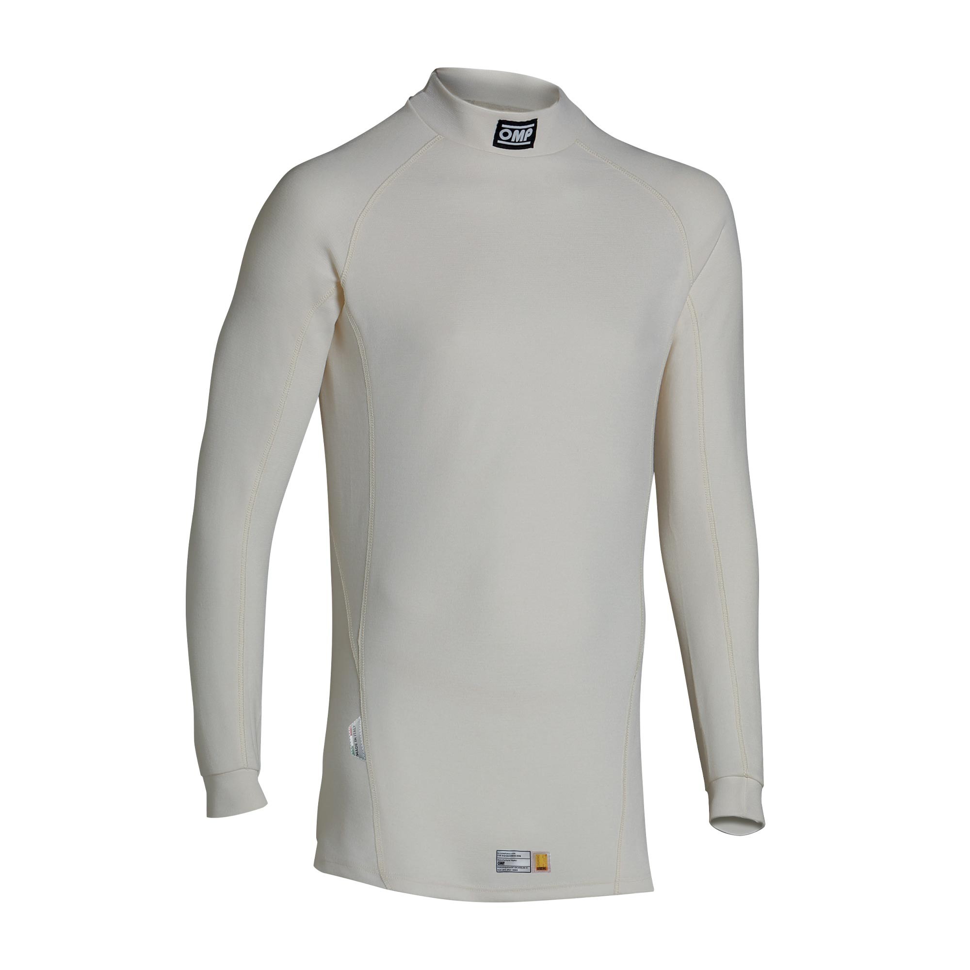 CAMISETA INTERIOR OMP FIRST FIA 8856-2018 BLANCO TALLA L
