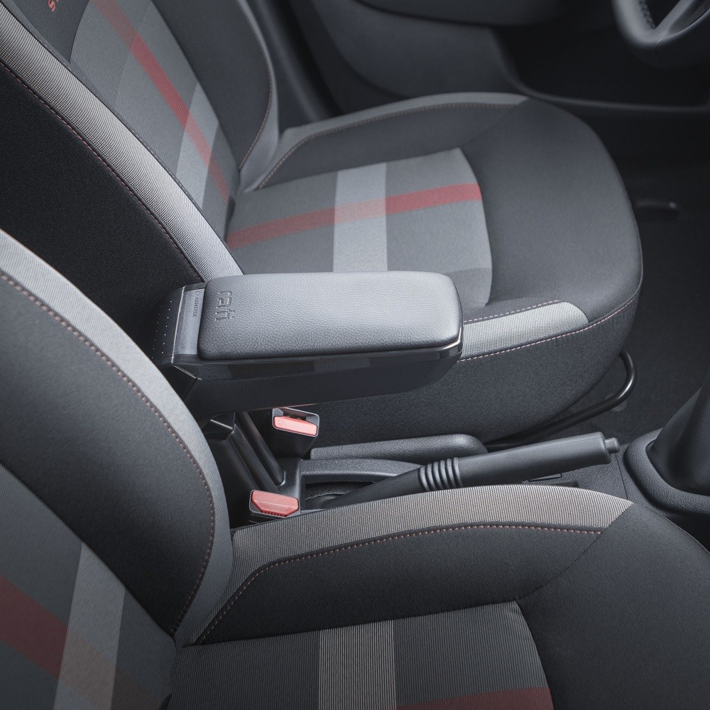 ARMSTER S REPOSABRAZOS VW CADDY 2004-2020 (VEGAN LEATHER BLACK) - Imagen 5