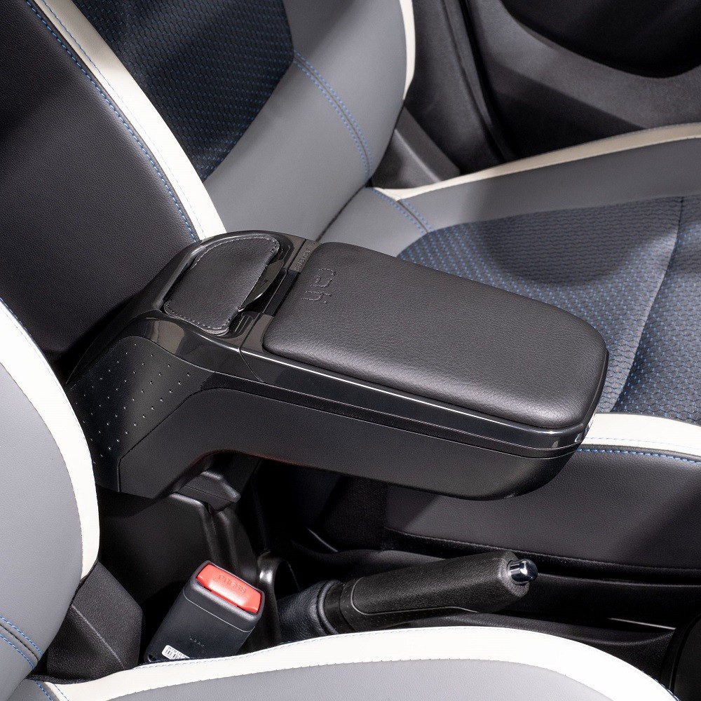 ARMSTER 2 REPOSABRAZOS OPEL CORSA E 2014-2019 (VEGAN LEATHER BLACK) V01585 Y V01563 - Imagen 2