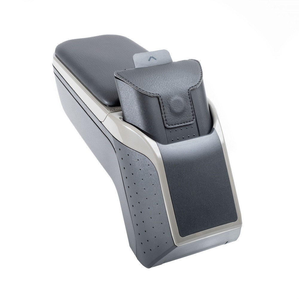 ARMSTER 2 REPOSABRAZOS CITROEN C3 2017- (VEGAN LEATHER GRAY) V01580 Y V01565 - Imagen 6